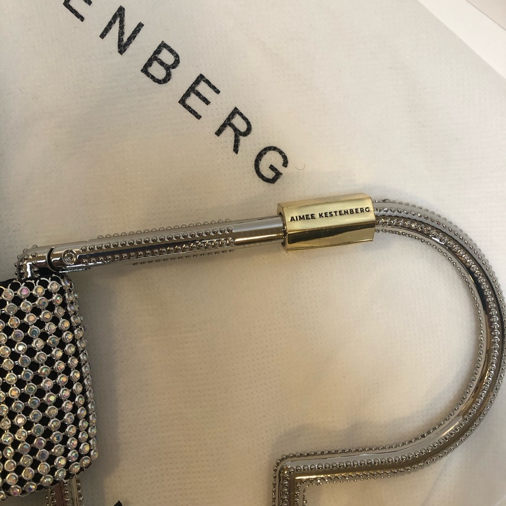 Aimee Kestenberg Sparkling Heart Bag NWT - Picture 6 of 12